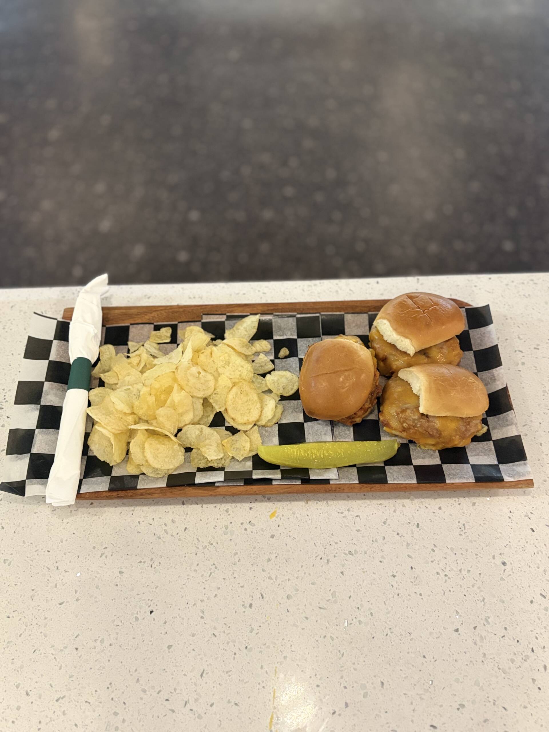 Pulled Pork Sliders w/ Cheddar