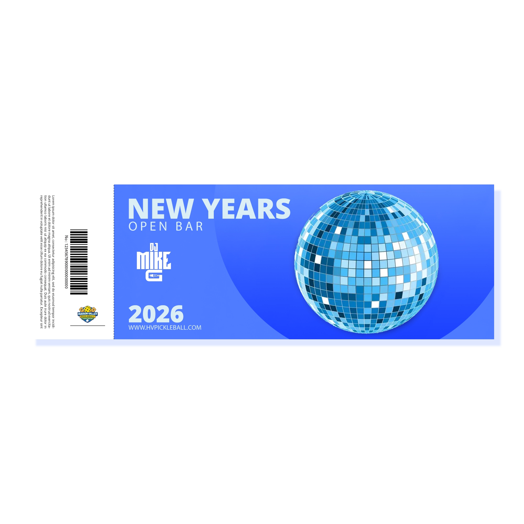 Visitors – Open Bar - New Year's Eve Ticket